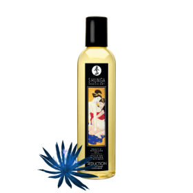 Shunga Massage Oil Asian Midnight Flower Seduction 8.4oz