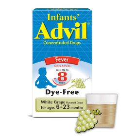 Infants' Advil Pain Reliever and Baby Fever Reducer;  White Grape;  0.5 fl oz