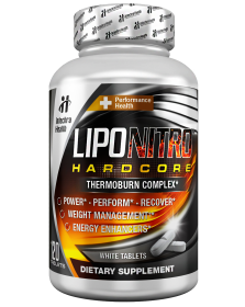LIPONITRO Diet Pills - Ultra Energy Formula - 120 Tablets