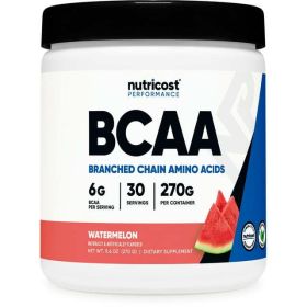 Nutricost BCAA Powder- 2:1:1 (Watermelon) 30 Servings - Amino Acids