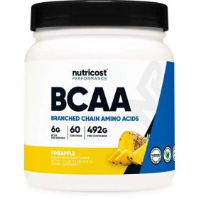 Nutricost BCAA Powder- 2:1:1 - (Pineapple) 60 Servings