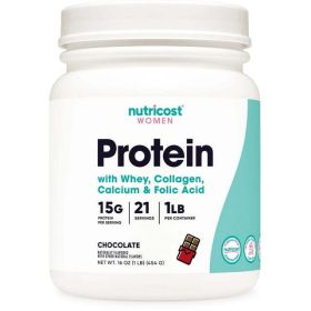 Nutricost Protein Complex for Women (Chocolate, 1 lb) - Non-GMO Supplement