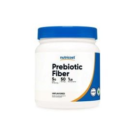 Nutricost Prebiotic Fiber Powder (1 LB) (Unflavored) - Digestive Health, Natural Fiber Supplement, Unsweetened