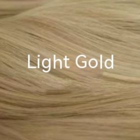 Women's Cosplay Front Lace Wig Sheath (Option: Light Gold-12INCH)