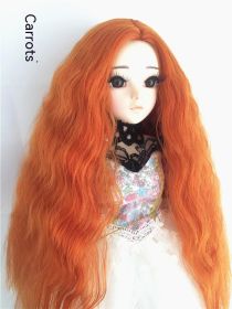 Small Cloth Salon Doll Wigs (Option: Carrot-Small three points)
