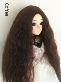 Small Cloth Salon Doll Wigs (Option: coffee-3 Points)