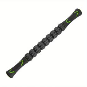 1pc Muscle Fascia Stick Release Muscle Roller Stick, Suitable For Athletes - Reducing Soreness, Tightness And Pain - Ideal Choice For Physical Therapy (Color: Black)