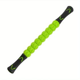 1pc Muscle Fascia Stick Release Muscle Roller Stick, Suitable For Athletes - Reducing Soreness, Tightness And Pain - Ideal Choice For Physical Therapy (Color: Green)
