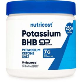 Nutricost Potassium BHB Salts, Exogenous Ketone Supplement (250 Grams) (Brand: eSupplements, llc)