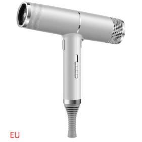 New Concept Hair Dryer Household Hair Dryer (Option: Silver-EU-Gift box)