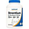 Nutricost Strontium Capsules 750mg, 240 Capsules - Vegetarian, Non-GMO, Gluten Free Supplement