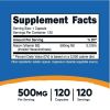 Nutricost Niacin (Flush-Free) Inositol Hexanicotinate 500mg, 120 Capsules, Vitamin B3 Supplement