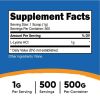 Nutricost L-Lysine Powder 500 Grams - Pure, Non-GMO, Gluten Free Supplement