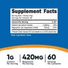 Nutricost Calcium Magnesium Citrate Powder 60 Servings - Bone Support Supplement