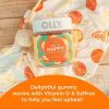 OLLY Hello Happy Gummy Worms, Mood Balance Support Supplement, Vitamin D, Tropical, 60 Count