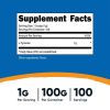 Nutricost L-Tyrosine Powder 100 Grams (100 Servings) 1G per Serving - Health Supplement