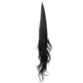 Chemical Fiber Wig Ponytail Wrap Wig (Option: 1BCOLOR)