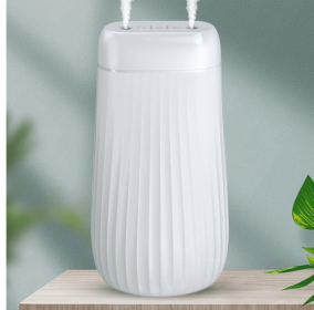 Cross-border Usb Desktop Home Bedroom Creative Mute (Option: White-USB)