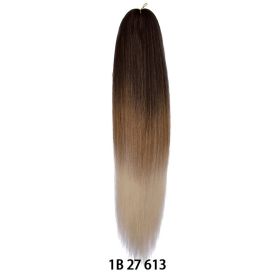 Kani Karen Silk Chemical Fiber Wig Braid Braided Hair Extension Pull Block Big Braid (Option: 1Color)