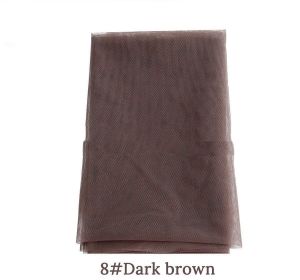 Lace wig making hair net (Option: Dark brown1yard)