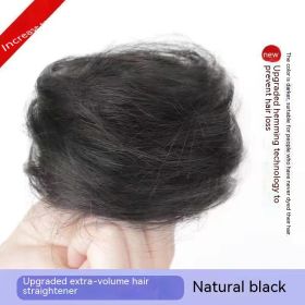 Chignon Hair Ring Updo Messy Fluffy (Option: 1 Black)