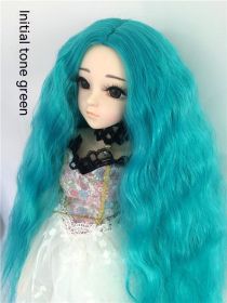 Small Cloth Salon Doll Wigs (Option: Hatsune Green-Ke Er)