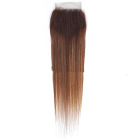 Piano Color Human Wigs Hair Piece (Option: 8Abundle Foam Hair Weft-14inch)