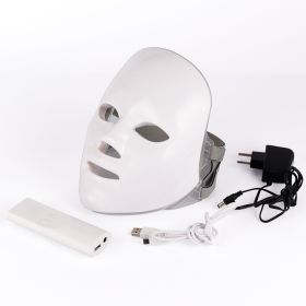 Beauty Instrument Beauty Skin Mask Instrument Seven-color Photon Rejuvenation (Option: Without original packaging-US)