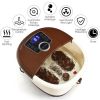 Shiatsu Portable Heated Electric Foot Spa Bath Roller Motorized Massager