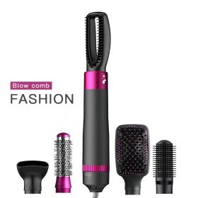 Professional 5 In 1 Hair Dryer Brush Dryer And Straightening Brush Electric Hair Styling Tool Automatic Hair Curler Beauty Supplies Gadgets (Option: Dyson Grey 5in1-US)