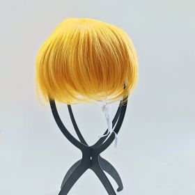Pet Supplies High-temperature Silk Cat Wig (Option: Pet Wig Yellow)