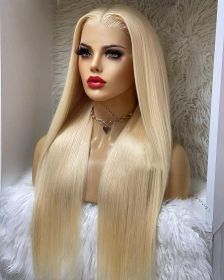Lace Wig 13x6 Hand-woven High-temperature Fiber Long (Option: 613 Models-22 Inches)